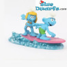 Wasser Serie - Das Surfbrett - Die Aqua Della Schlumpf Kollektion - 16x8x9 cm