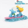 Wasser Serie - Das Surfbrett - Die Aqua Della Schlumpf Kollektion - 16x8x9 cm