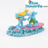 Wasser Serie - Das Surfbrett - Die Aqua Della Schlumpf Kollektion - 16x8x9 cm