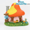 Serie bosque - La casa de pitufo buceador - Los pitufos y la colección Aqua Della - 17x15x15 cm