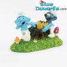 Forest series - Jokey smurf - The Aqua Della Smurf collection - Polystone statue - 15x10x10 cm
