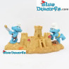 Beach serie - 7 statues - The Aqua Della Smurf collection - Polystone statues