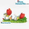 Die Aqua Della Kollektion - Komplettes Serie - 26 polyresin Schlumpf Figuren +/-13cm