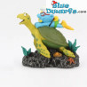 Coral series - The turtle and the diver - The Aqua Della Smurf collection - Polystone statue - 13x8x12 cm