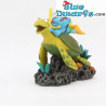 Coral series - The turtle and the diver - The Aqua Della Smurf collection - Polystone statue - 13x8x12 cm