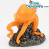Serie Coral - El pulpo enamorado- Los pitufos y la colección Aqua Della - 13x8x10 cm