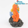 Serie Coral - El caballito de mar y pitufina - Los pitufos y la colección Aqua Della - 13x7x10 cm