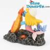 Serie Corallo - Il cavalluccio marino e puffetta - I puffi e la collezione Aqua Della - 13x7x10 cm