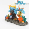 Koralle Serie - Die Tiefseetaucher - Die Aqua Della Schlumpf Kollektion - 14x7x10 cm