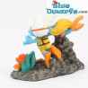 Coral series - The deep-sea divers - The Aqua Della Smurf collection - Polystone statue - 14x7x10 cm