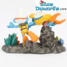 Serie Coral - Los buceadores de aguas profundas - Los pitufos y la colección Aqua Della - 14x7x10 cm