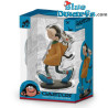 Gaston avec chat - Résine Figurine - Plastoy - 24 cm