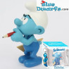 Handy smurf with triangle - Resin figurine - Plastoy - 10cm