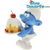 Gourmand Schtroumpf - Résine Figurine - Plastoy - 10cm