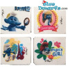 Gomma di Puffi - 4 pezzi - 3,5x3cm