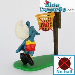 40512: Basketballer Smurf (Super smurf) - zonder bal - Schleich - 5,5cm