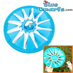 Hondenspeeltje - Smurfen Frisbee potige smurf - Duvo plus - 24,5cm