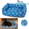Les schtroumpfs - Coussin pour chien - Duvo plus - 85x70x20 cm