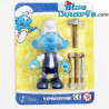 Puffo Meccanico - Plastica puffo mobile - Figurina - DeAgostini - 7cm