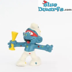 20107: Carnival Smurf - Without stick - Schleich - 5,5cm