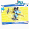 Schoorsteenveger - Beweegbare smurf - Smurfen Speelfiguurtje  - DeAgostini - 7cm
