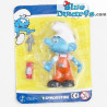 Schtroumpf maçon - Schtroumpf mobile en plastique - Figurine - DeAgostini - 7cm