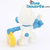20054: First aid smurf - yellow case with cross - Schleich - 5,5cm