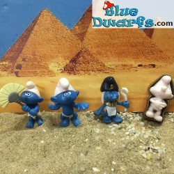 8 Egyptian smurfs Mini's