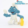 20054: Verpleger smurf - gele koffer - Schleich - 5,5cm