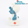 20054: Pitufo de primeros auxilios - maleta blanco con cruz - Schleich - 5,5cm