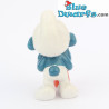 20057: Dorstige smurf - dun geel rietje - Schleich - 5,5cm