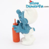 20057: Dorstige smurf - rood rietje - Schleich - 5,5cm
