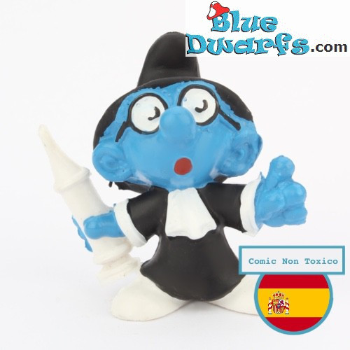 20075: Smurf quack - black uniform - CNT Version - 5,5 cm