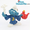 20116: Alchemist smurf - witte rook - Schleich / Bully - 5,5cm