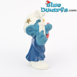 20116: Puffo alchimista - fumo bianco - Schleich / Bully - 5,5cm