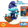 Puffo Idraulico - piedistallo - Sbabam - 7,5cm (Serie 2 Nr 6)