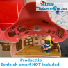 Schtroumpfette Mini Maison - Schtroumpf mobile en plastique - Figurine - DeAgostini - 15cm