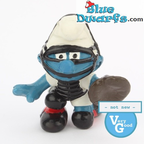 20146: Baseball Vanger Smurf VG - Schleich - 5,5cm