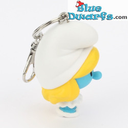 Standing Smurfette - Smurf Keychain - Plastoy Chibi Play Figure - 5 cm