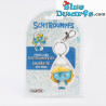 Stehende Schlumpfine - Schlumpf Schlüsselanhänger - Plastoy Chibi Spielfigur - 5 cm