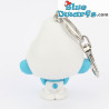 Stehende Schlumpf - Schlumpf Schlüsselanhänger - Plastoy Chibi Spielfigur - 5 cm