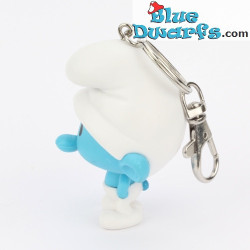 Pitufo de pie - Llavero de los Pitufos - Figura de juego Plastoy Chibi - 5 cm