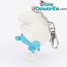 Pitufo de pie - Llavero de los Pitufos - Figura de juego Plastoy Chibi - 5 cm
