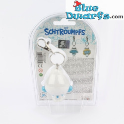 Pitufo de pie - Llavero de los Pitufos - Figura de juego Plastoy Chibi - 5 cm