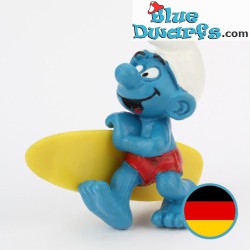 20137: Surfer smurf - W.Germany - Schleich - 5,5cm