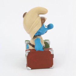 20780: Safari smurf with luggage (2016) - Schleich - 5,5cm