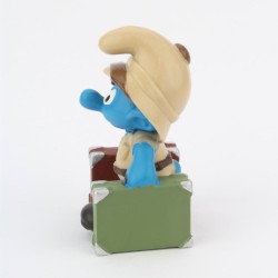20780: Safari smurf with luggage (2016) - Schleich - 5,5cm