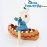 20549: Indian smurf in canoe (2007) - Schleich - 5,5cm