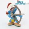 20551: Indian smurf with bow (2007) - Schleich - 5,5cm