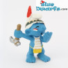 20552: Indiaansmurf met bijl (2007) - Schleich - 5,5cm